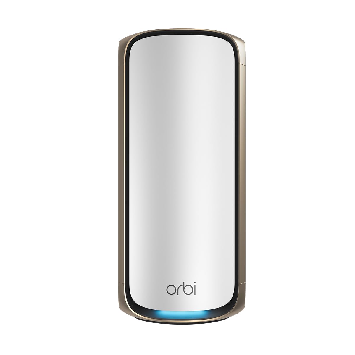 NETGEAR Orbi 970 Series (RBE970) Quad-band WiFi 7 Mesh Add-on Satellite - Works With Existing 970 Series Mesh System or Router, Security Features, Covers up to 2,700 sq. ft., BE27000 802.11be