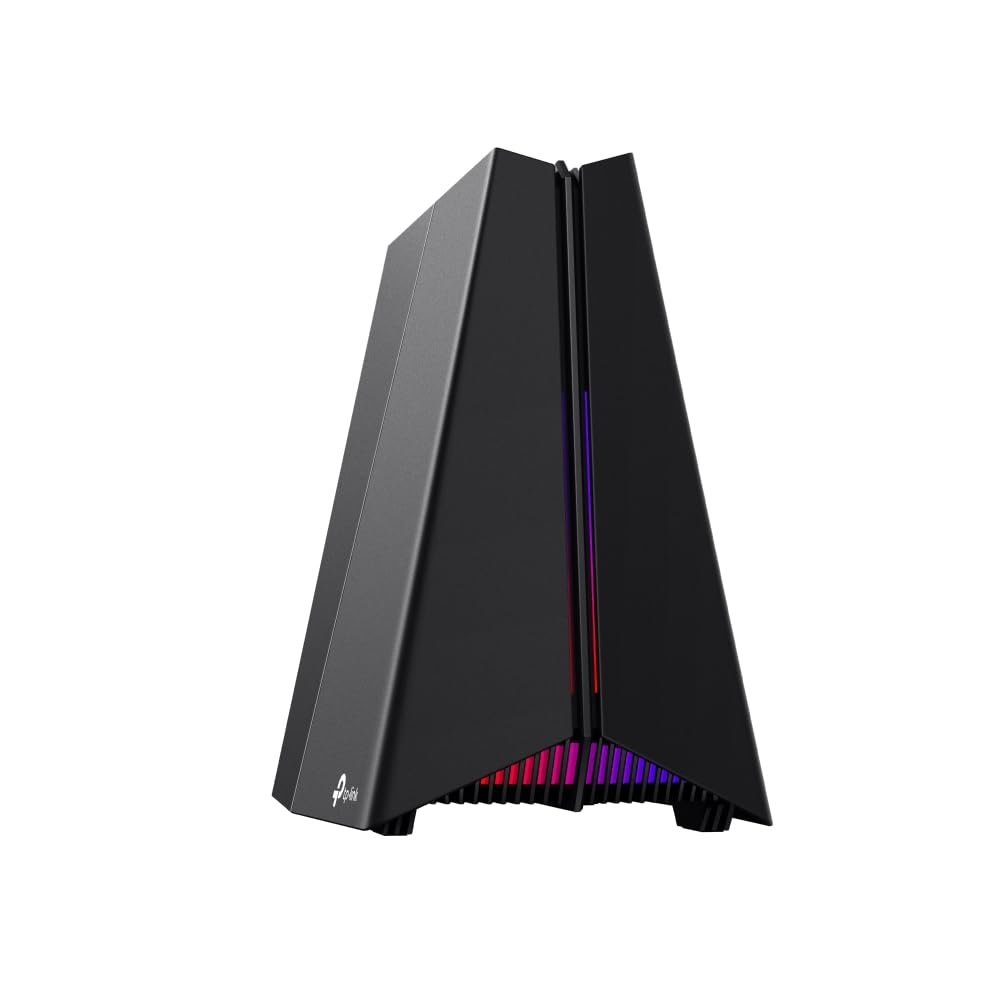 TP-Link Archer GE550 BE9300 Tri-Band WiFi 7 Gaming Router, 5G Multi-Gigabit Game Ports for Ultimate Speed Experience, WiFi Router up to 9220 Mbps Speed, 4K-QAM, 6 GHz Smart Roaming with Easy-Mesh