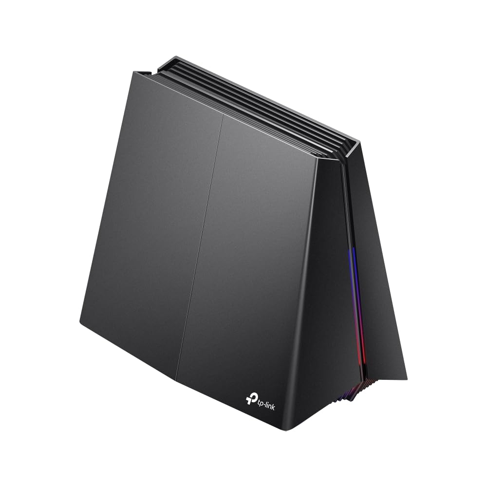TP-Link Archer GE550 BE9300 Tri-Band WiFi 7 Gaming Router, 5G Multi-Gigabit Game Ports for Ultimate Speed Experience, WiFi Router up to 9220 Mbps Speed, 4K-QAM, 6 GHz Smart Roaming with Easy-Mesh
