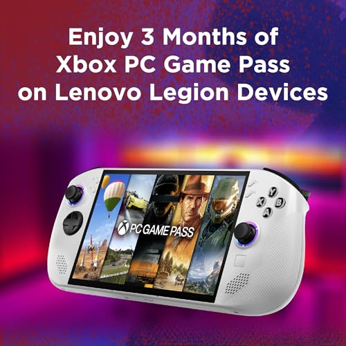 Lenovo Legion Go S Gaming Console | 8 Inches WUXGA Touch Display | 120Hz | AMD Ryzen Z2 Go | 16GB RAM | 512GB SSD | Windows 11 | Glacier White