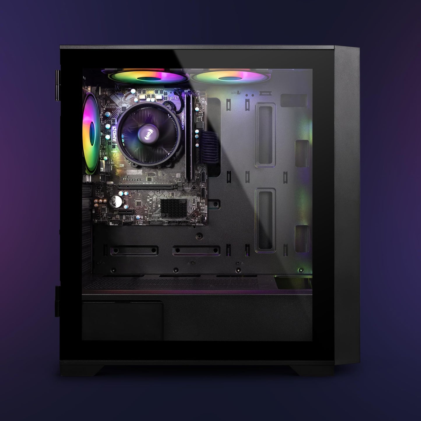 Vibox I-24 Gaming PC Bundle • AMD Ryzen 3 3200G 4.0GHz • Radeon Vega 8 • 16GB RAM • 1TB NVMe SSD • Windows 11 • 22" Monitor • WiFi