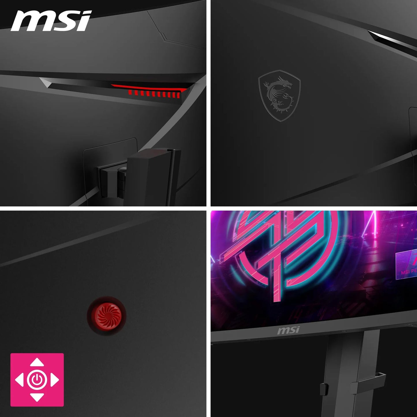 MSI MPG 275CQRXF 27 Inch WQHD Curved Gaming Monitor - 1500R 2560 x 1440 Rapid VA Panel, 240 Hz - 05ms (GtG, Min), Adaptive Sync - DP 14a, HDMI 20b CEC