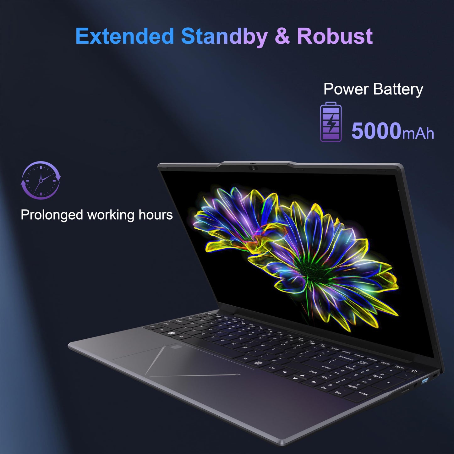 DREAMFYRE 15.6" Laptop PC 16GB DDR4 512GB SSD, AMD Ryzen 5 3500U Processor. Game/Office Laptop with Touch ID Support 2.4/5G WiFi Bluetooth USB 3.0 * 2, Audio Jack*1, HDMI*1,SD Slot*1.