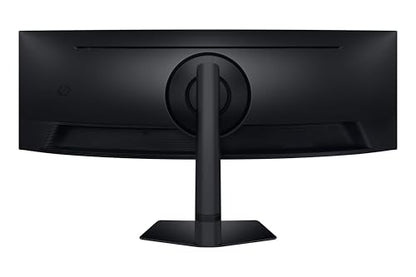 Samsung 49 Inch Odyssey G9 G91F DQHD Gaming Monitor - 144Hz, Curved 1000R, HDR 600, 1ms(GtG) AMD FreeSync Premium Pro, VA, 2 HDMI 1 DP, HAS, LS49FG910EUXXU