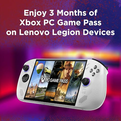 Lenovo Legion Go S Gaming Console | 8 Inches WUXGA Touch Display | 120Hz | AMD Ryzen Z2 Go | 16GB RAM | 512GB SSD | Windows 11 | Glacier White