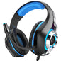 Gaming Headset for PS4 PS5 PC Xbox Series, 3.5 mm Deep Bass Stereo Surround Sound PS4 Headset with Noise Cancelling Microphone for Laptops, Tablets, Mac