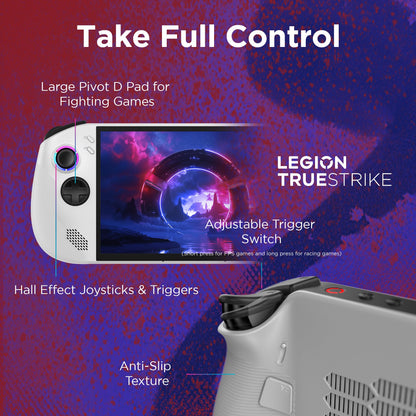 Lenovo Legion Go S Gaming Console | 8 Inches WUXGA Touch Display | 120Hz | AMD Ryzen Z2 Go | 16GB RAM | 512GB SSD | Windows 11 | Glacier White