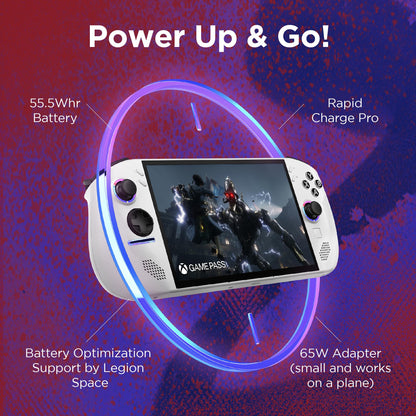 Lenovo Legion Go S Gaming Console | 8 Inches WUXGA Touch Display | 120Hz | AMD Ryzen Z2 Go | 16GB RAM | 512GB SSD | Windows 11 | Glacier White