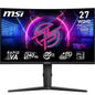 MSI MPG 275CQRXF 27 Inch WQHD Curved Gaming Monitor - 1500R 2560 x 1440 Rapid VA Panel, 240 Hz - 05ms (GtG, Min), Adaptive Sync - DP 14a, HDMI 20b CEC